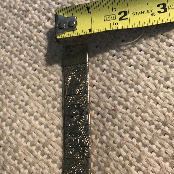 Vintage Sarah Coventry panel bracelet gold tone EUC - Picture 7 of 10